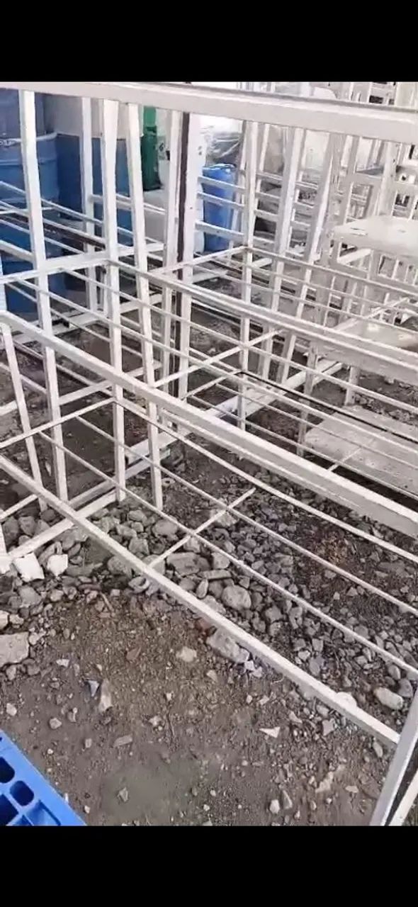 Preteleira de 2metros e 1,5metros de ferro - Foto 2