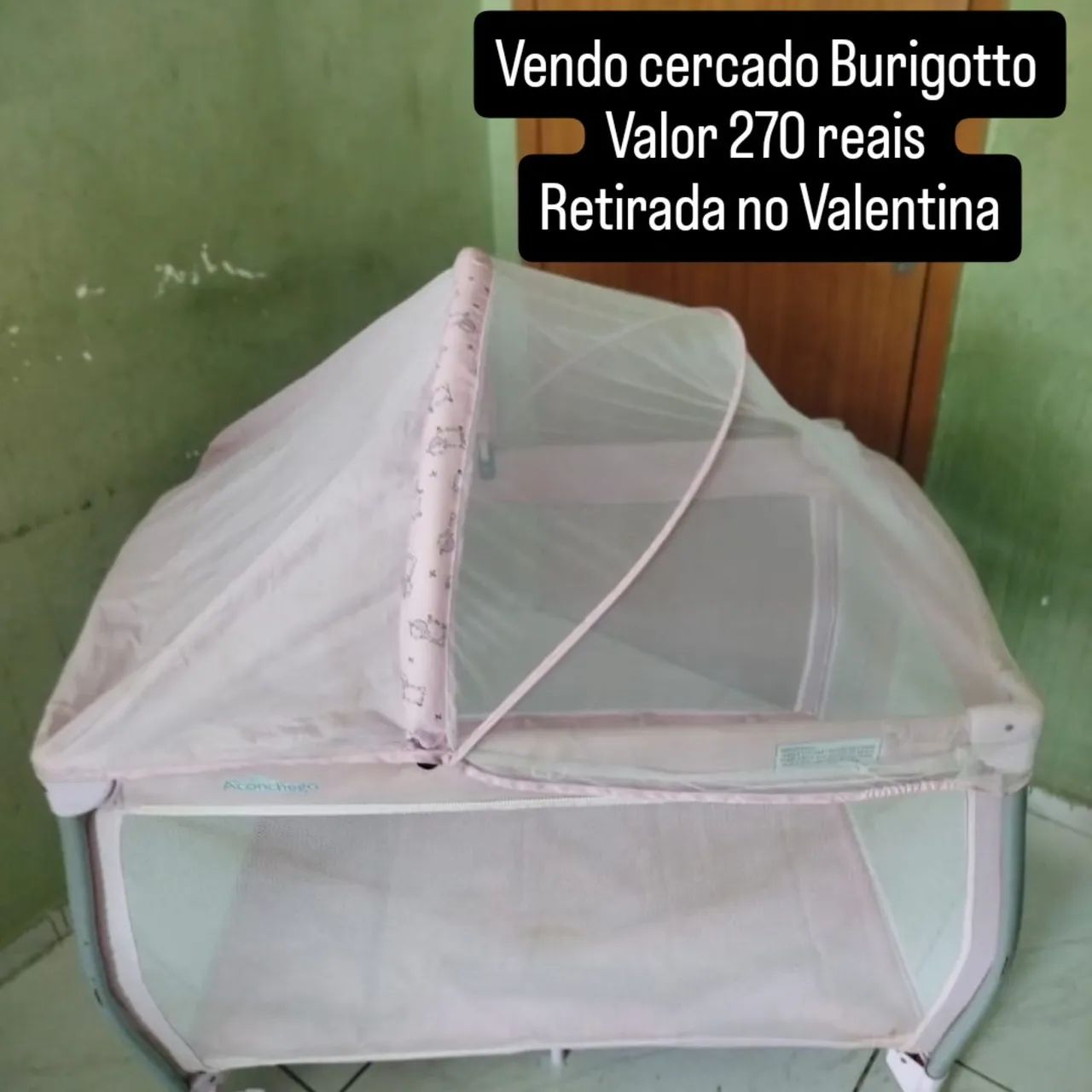 Cercado Burigotto rosa