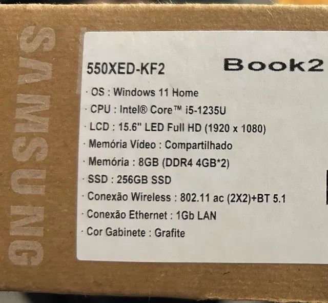 Notebook Samsung Galaxy Book2 - Windows 11, Intel®? Core? i5, 256GB de SSD - Foto 6