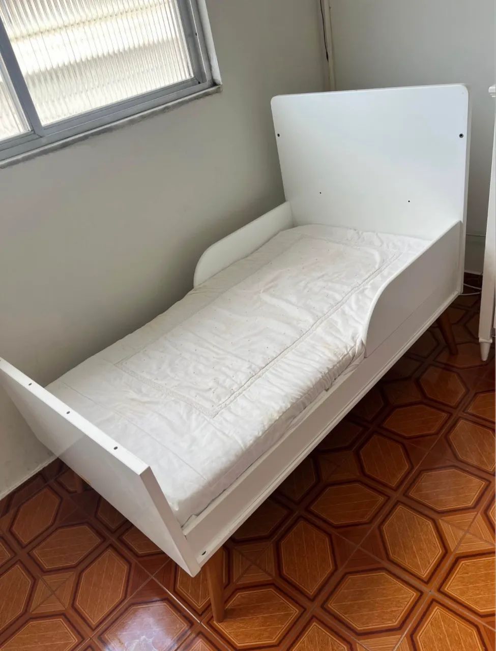 Berço Matic vira mini cama  - Foto 5