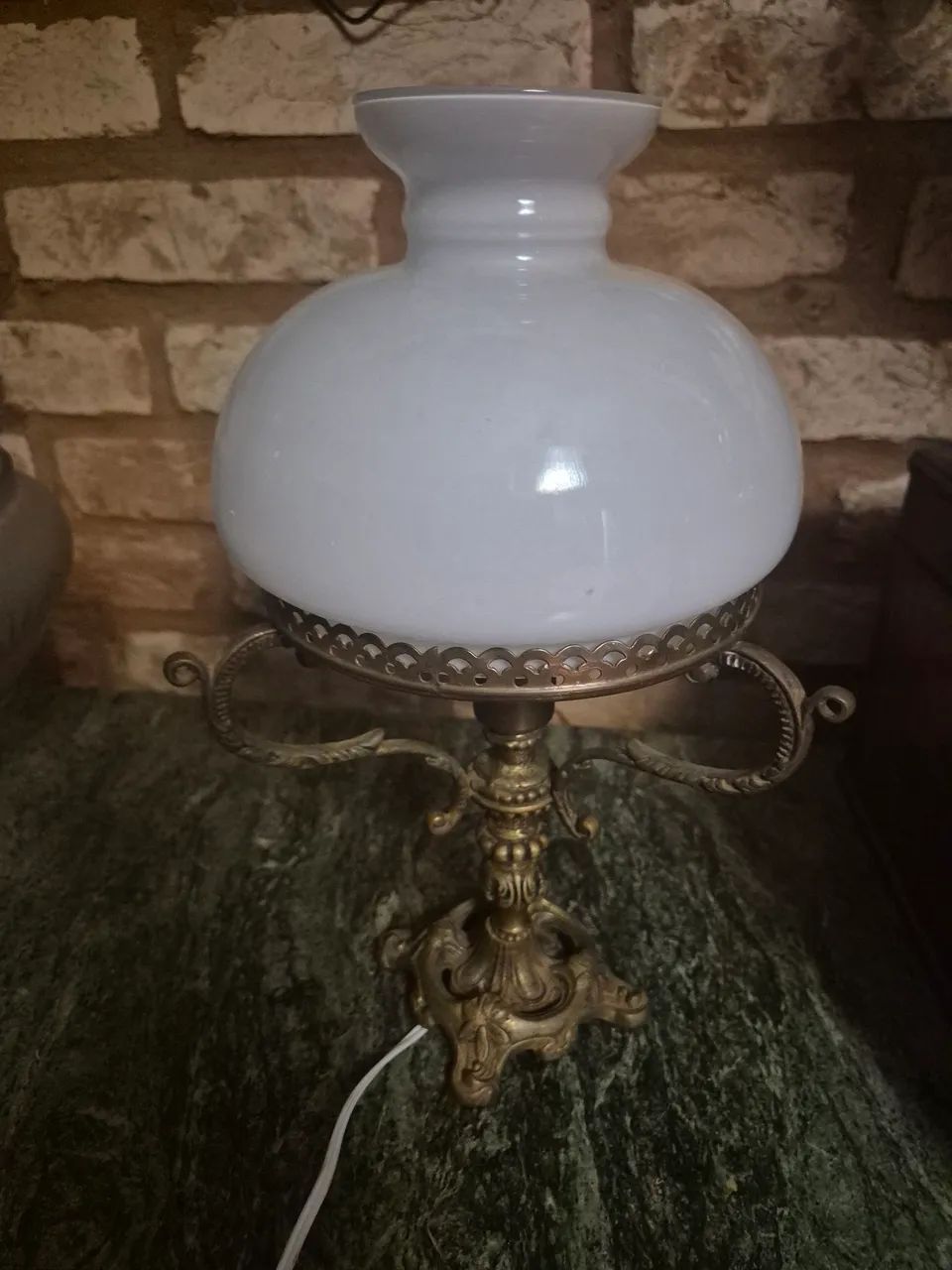 Luminária antiga 