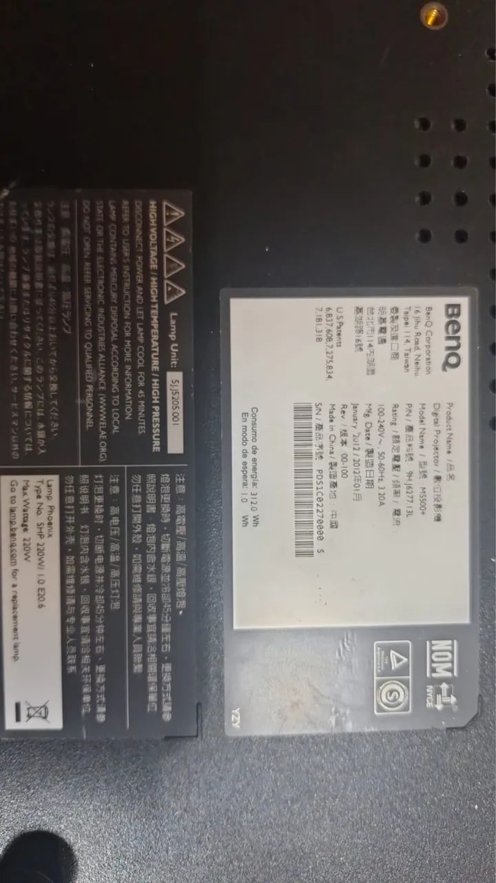 Data show benq - Foto 2
