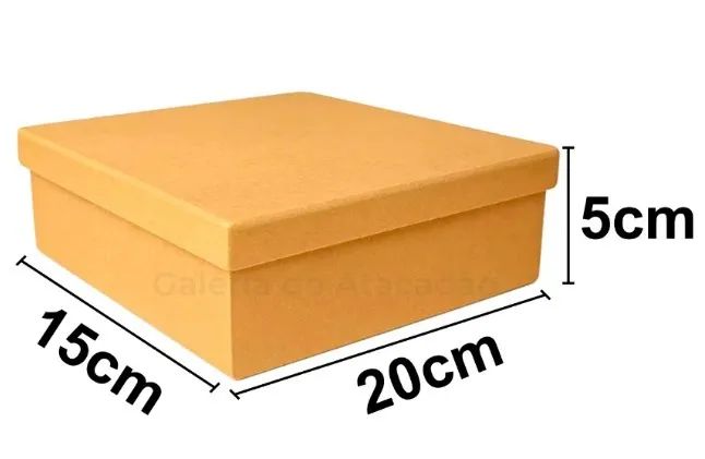 Kit com 10 caixas de MDF - 20 x 15 x 5 cm - Foto 2