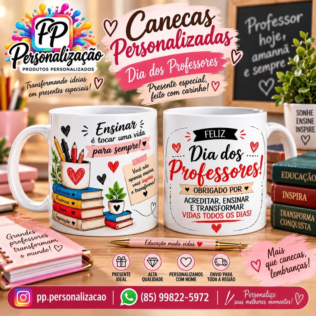 Canecas Dia dos Professores  - Foto 3