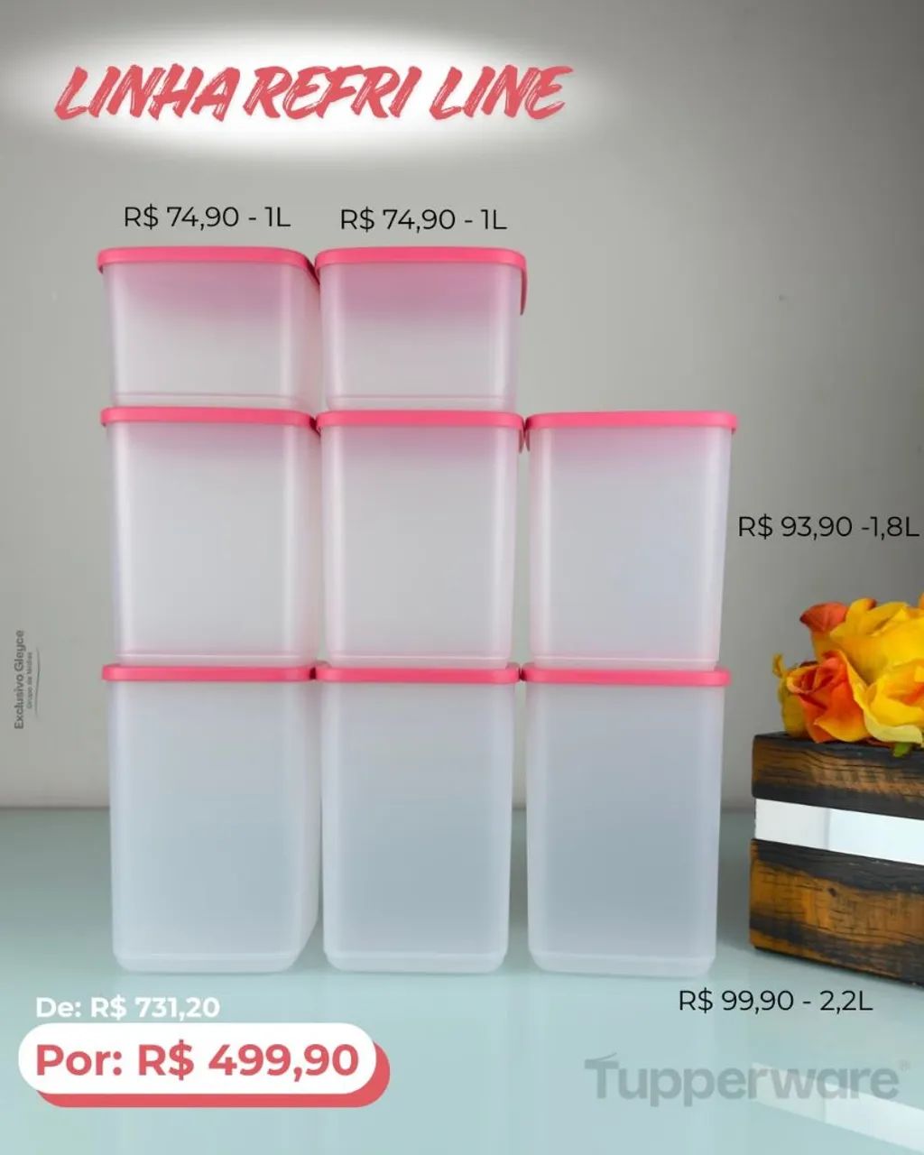 Kit tupperware completo 