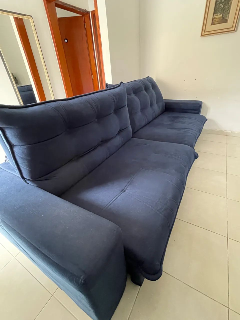 Sofá 3,00 King House Azul