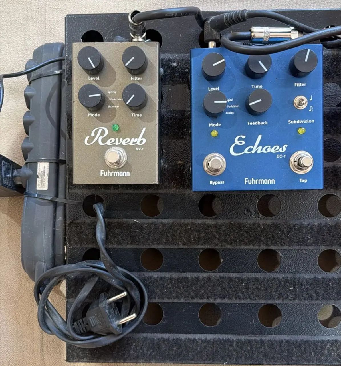 Pedalboard com 5 pedais profissionais - Foto 2