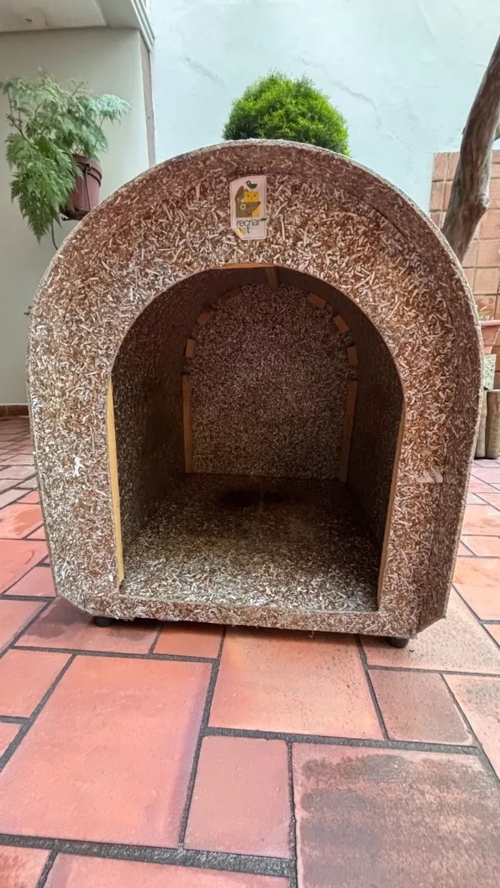 Casinha Recriar Pet para Cães Iglu Ecológica