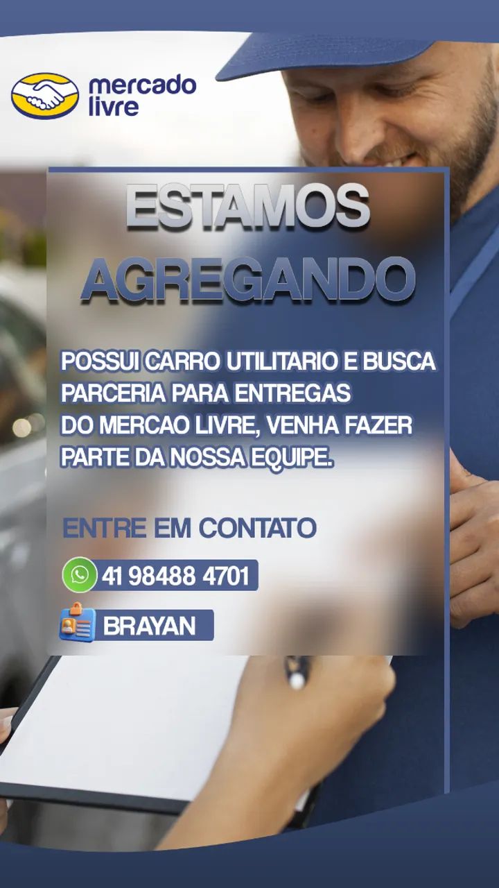 Estamos Agregando utilitarios  - Vaga em Curitiba/PR 