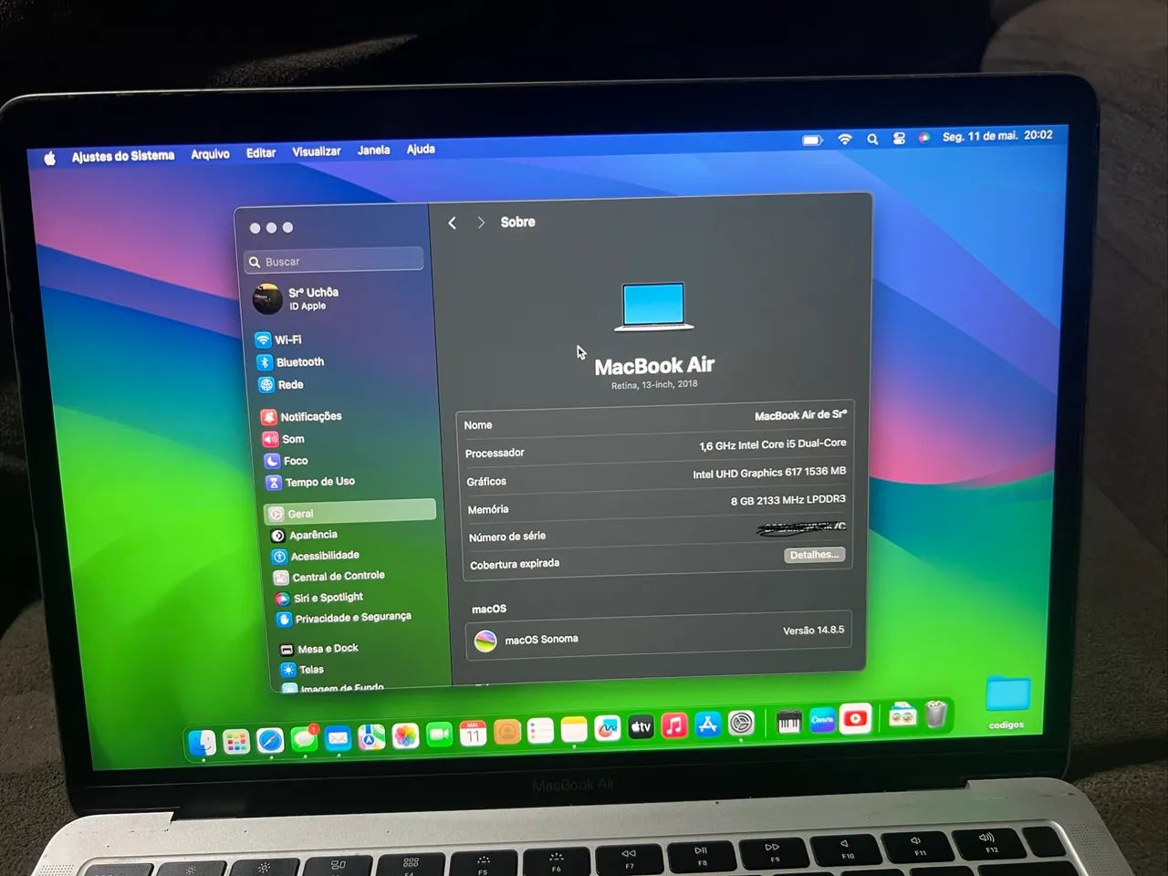 MacBook Air 2018 - Notebooks - Nossa Senhora do Ó, Ipojuca