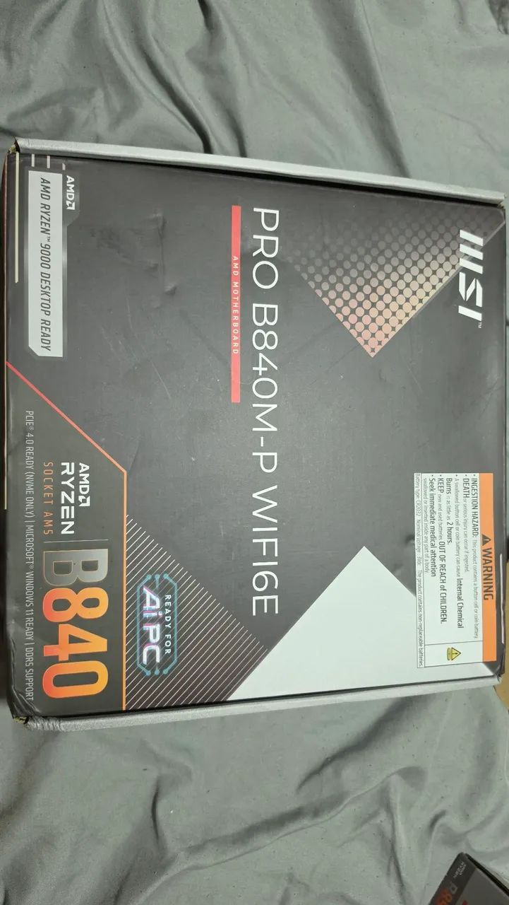 Placa mãe PRO B840M-P WIFI6E