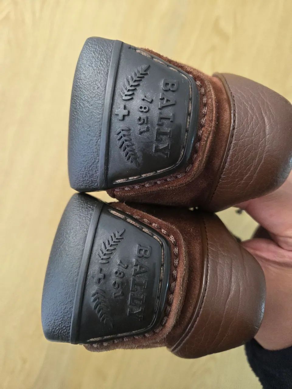tênis bally olivaldo plus marrom BR 39 - Foto 3