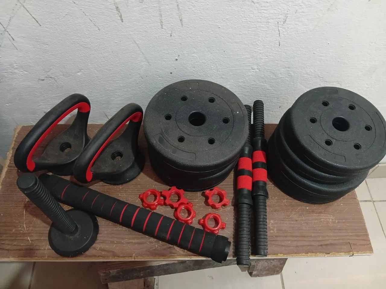Kit de treino 