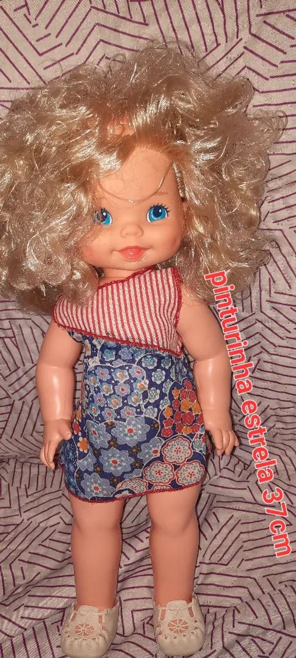 Boneca pinturinha  da estrela