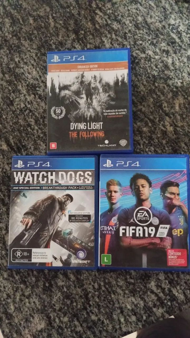 Vendo jogos de ps4