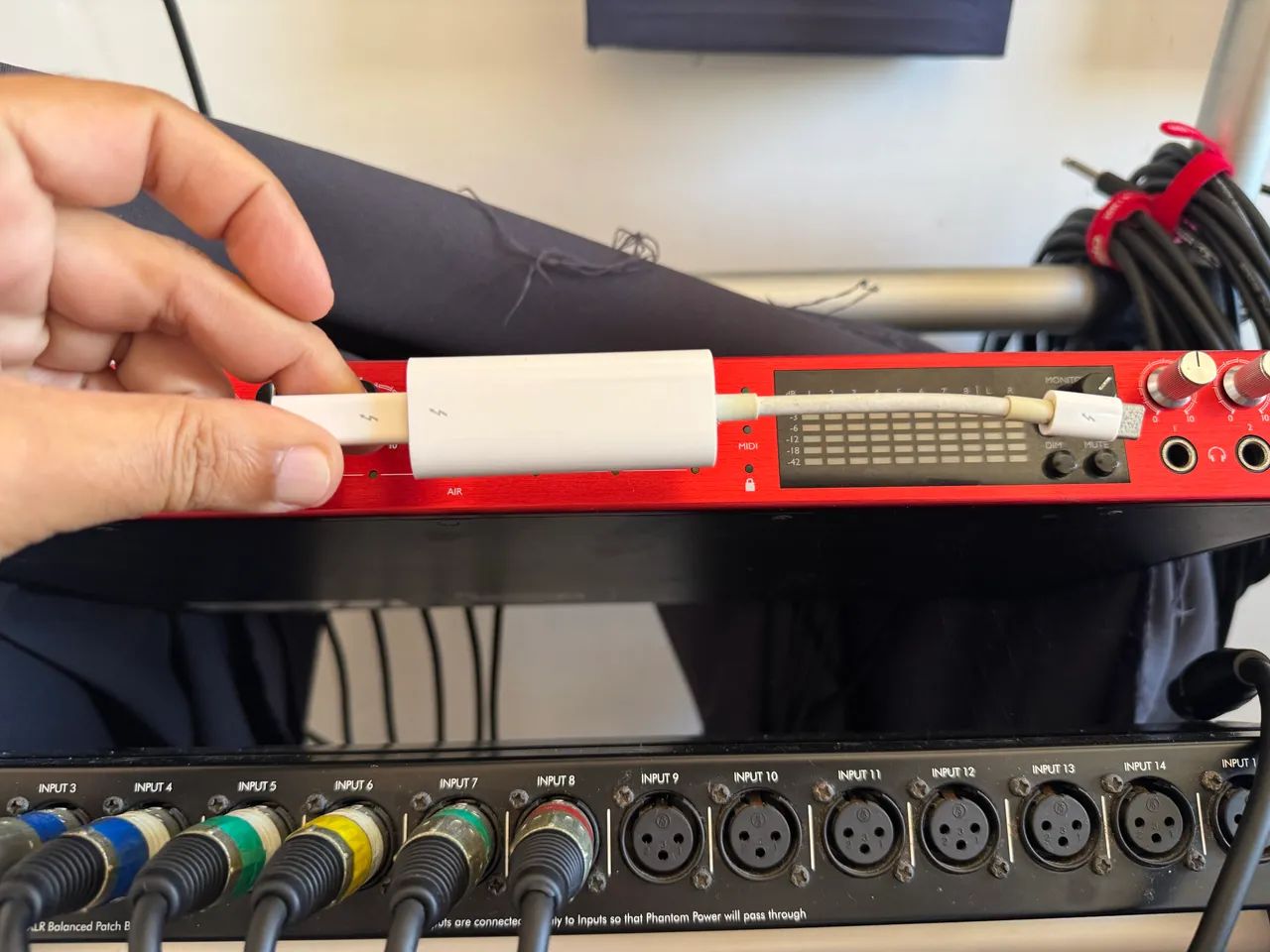 Placa de Áudio - Focusrite Clarett 8 pré - Foto 5