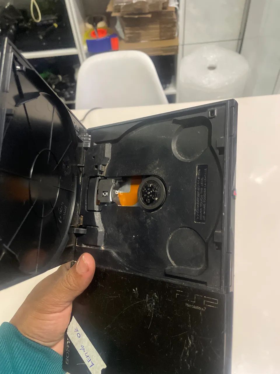 Ps2 com leitor funcionando leia a descrição  - Foto 4
