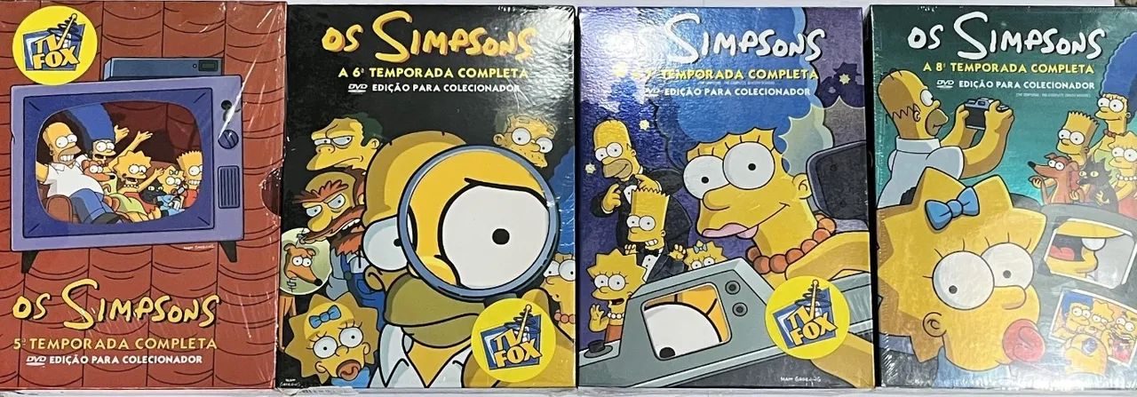 Coleção Dvd's Simpsons Temporadas 1-17 e 20 - Foto 3