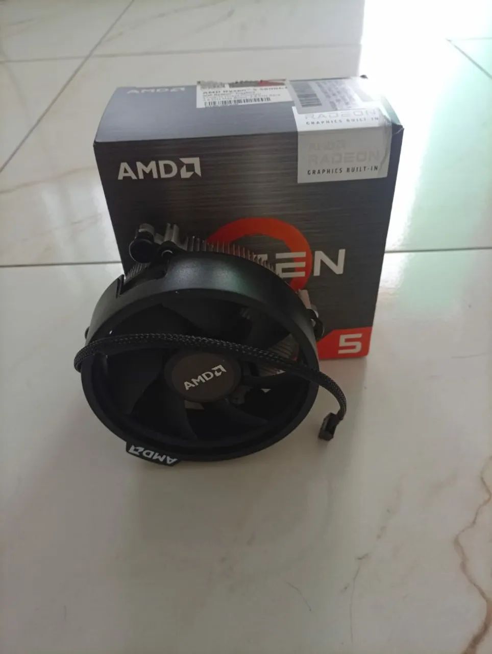 Processador AMD RYZEN 5 5600GT 4.6  GHz Max Turbo cachê MB 6 Núcleos 12 Threads AM4