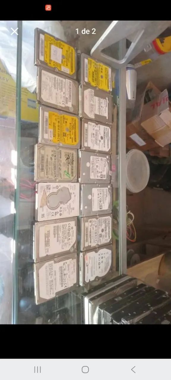 Lote de hd computador e notebook 