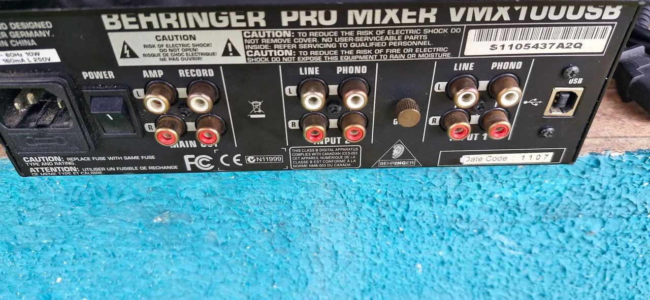 Vendo mix vmx 100 usb novinho - Foto 3