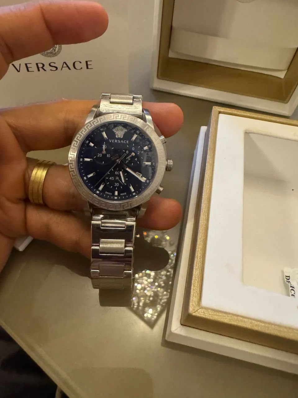Academia troco por equipamento Versace 