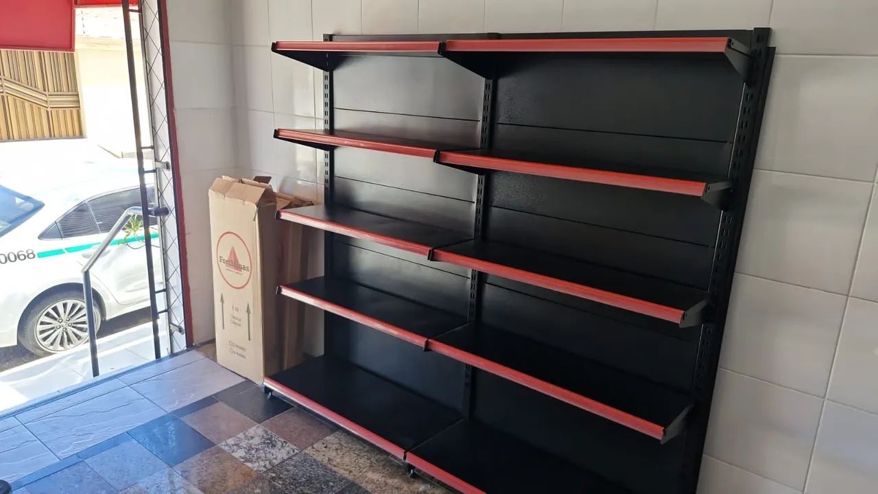 Gôndola de Aço / Prateleira para Loja / Mini Porta Pallet Novo - Foto 5