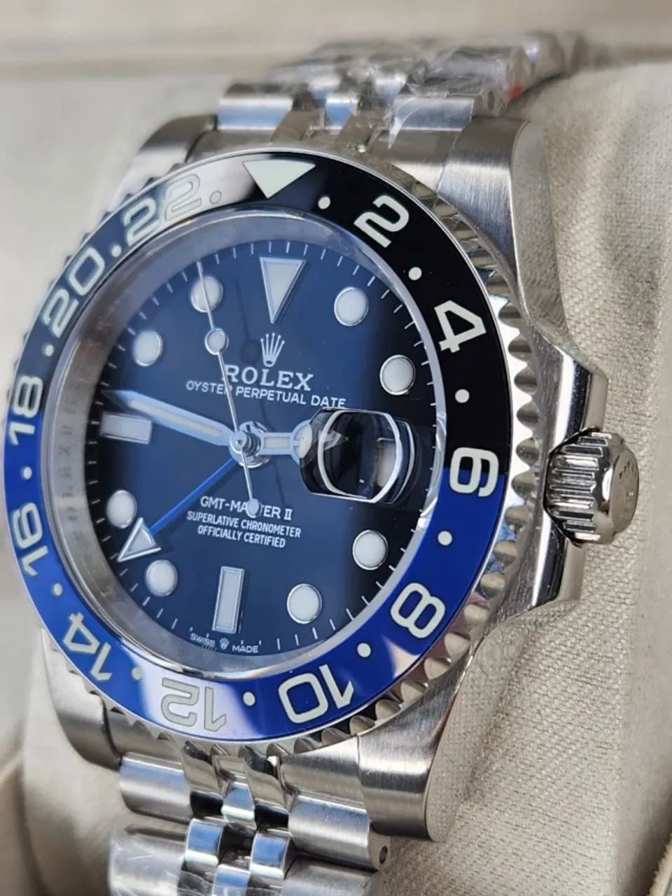 Relogio Rolex GMT Batmann LINHA PREMIUM - Foto 4