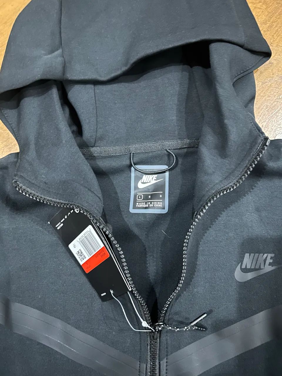 NIKE TECH FLEECE PRETO M - Foto 4