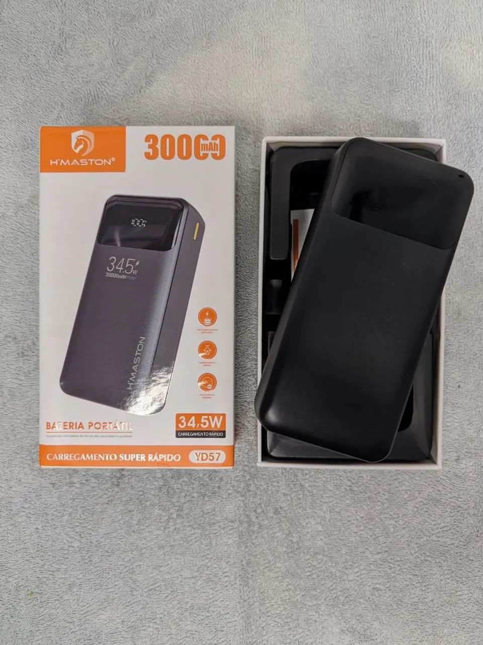 POWER BANK 30.000 mAh H'MASTON YD57