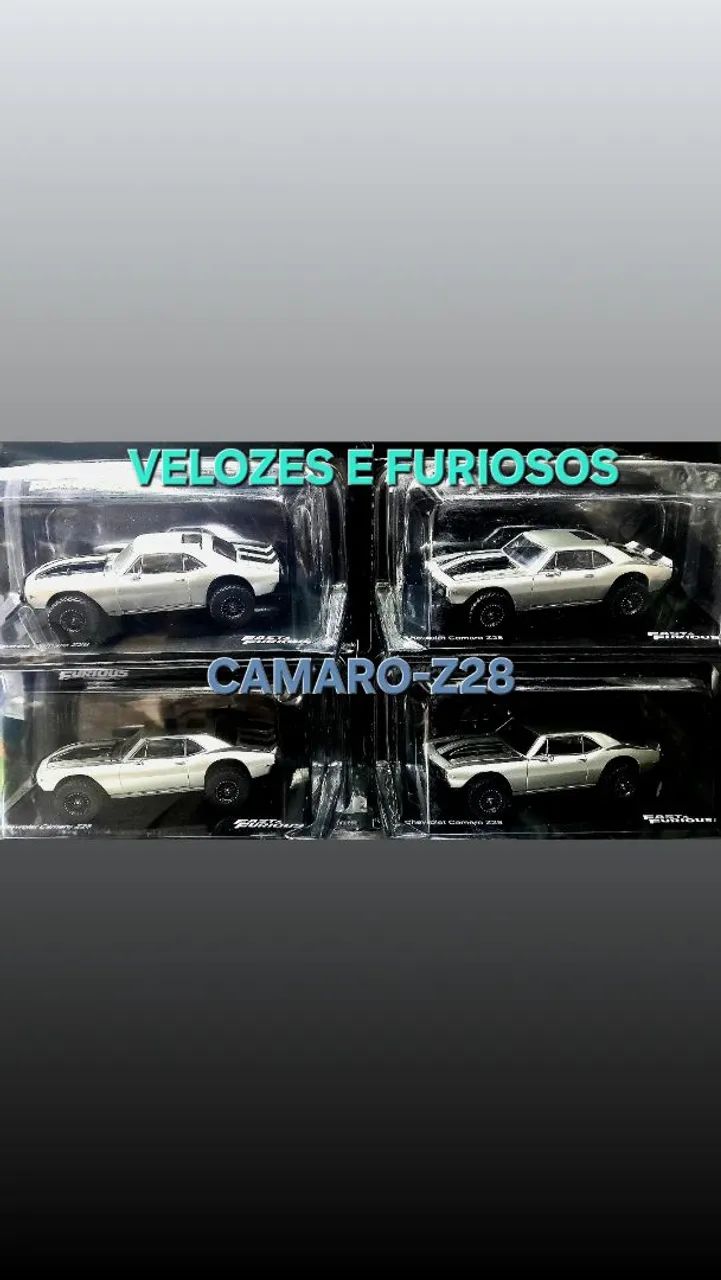 MINIATURA 1/43 VELOZES E FURIOSOS CAMARO