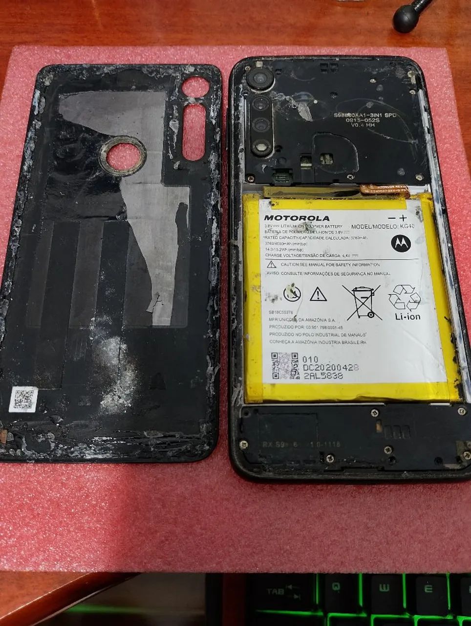 CELULAR MOTOROLA MOTO G FAST DOADOR DE PEÇAS  - Foto 5