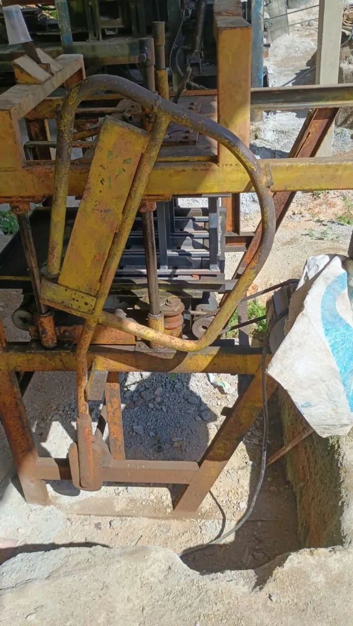 Máquina de bloco concreto R$ 20 mil - Foto 2