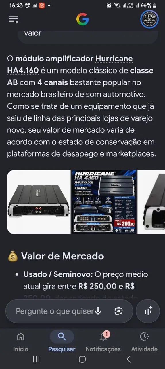 Pra sair agora!