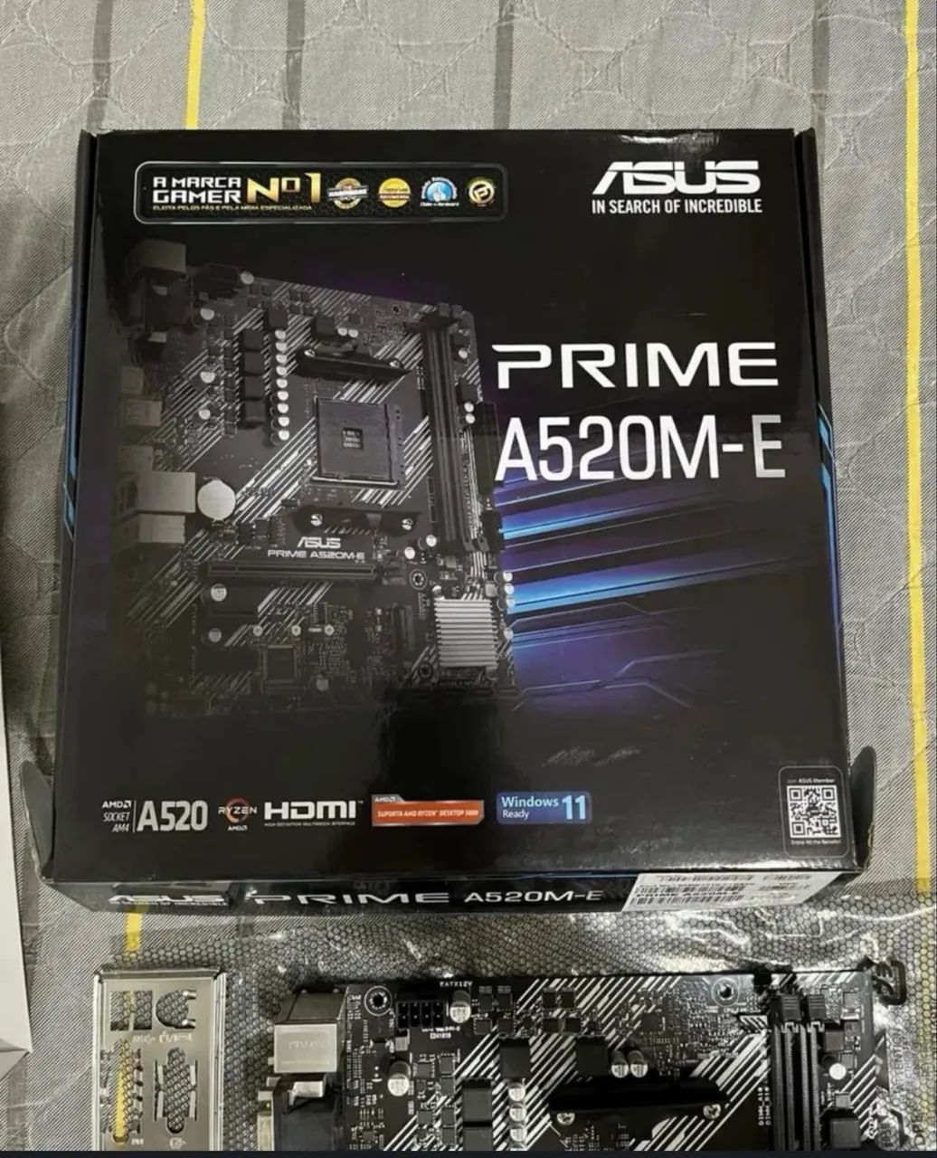 Placa mãe A520m-e Asus Prime 