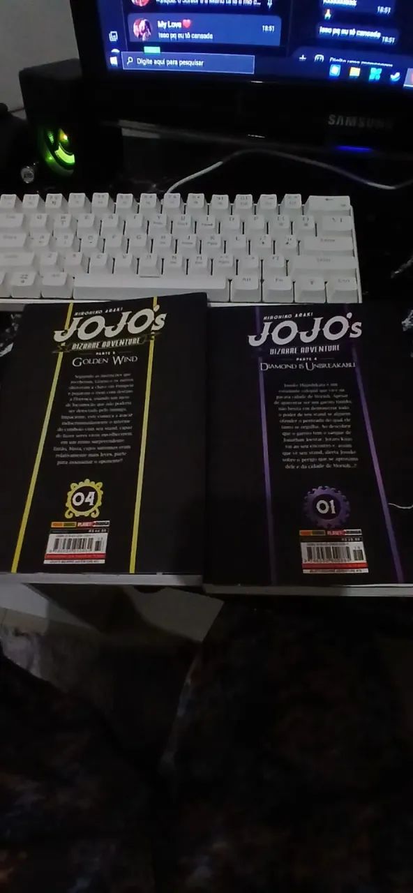 Manga Jojo Parte 4 e 5 - Foto 2