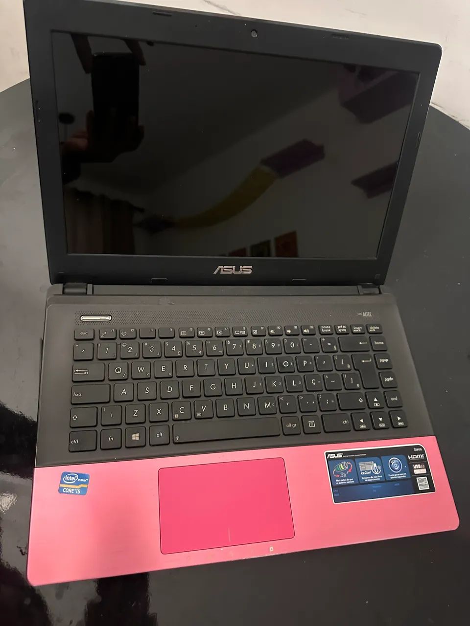 Notebook Asus core i5 rosa 
