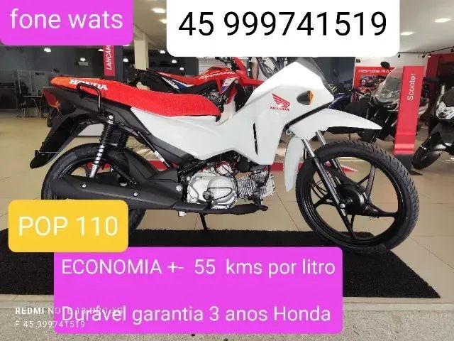 MOVA POP  110 COM RODAS E PARTIDA 