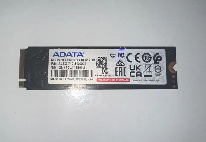 SSD Adata Legend 710 513GB - Foto 2