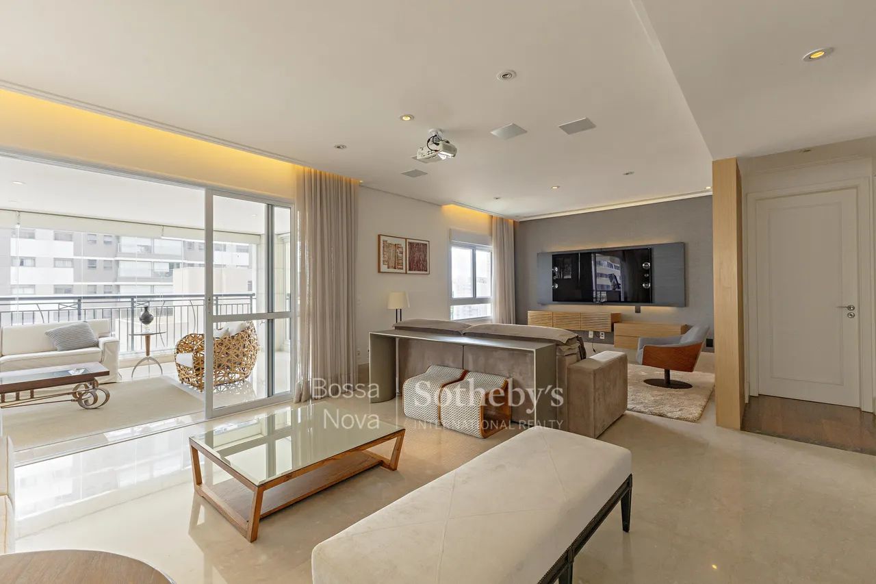 Apartamento mobiliado com varandas integradas e lazer completo - Foto 4