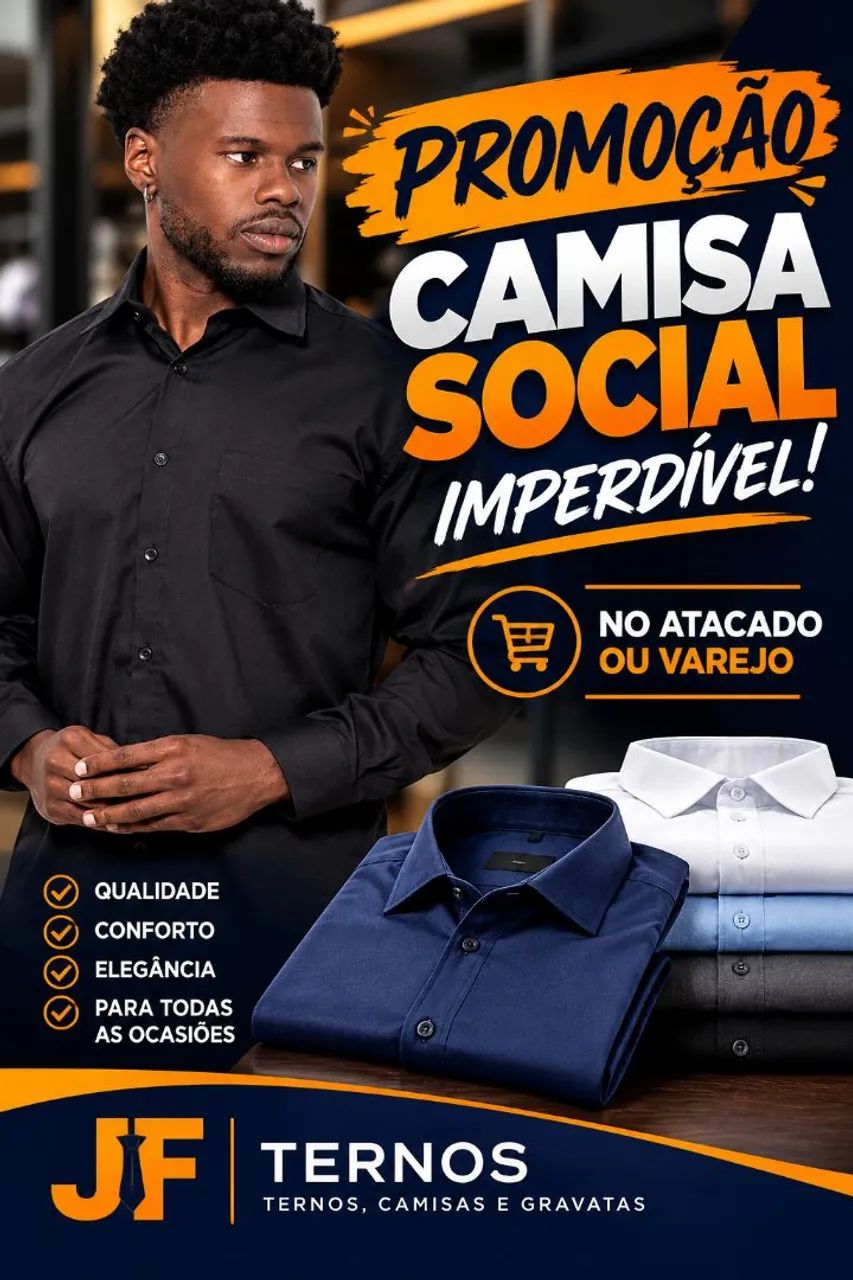 Camisa social 