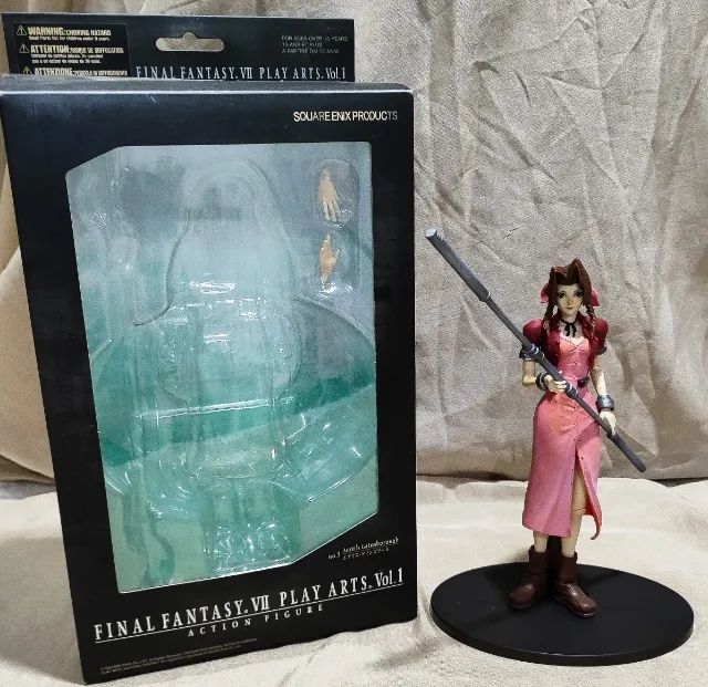 Play Arts Final Fantasy Vii 7 No 3 Aerith (clássico) - Hobbies e
