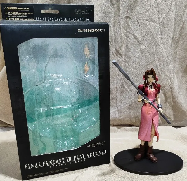 Play Arts Final Fantasy X 10 No 3 Auron Action Figure Original