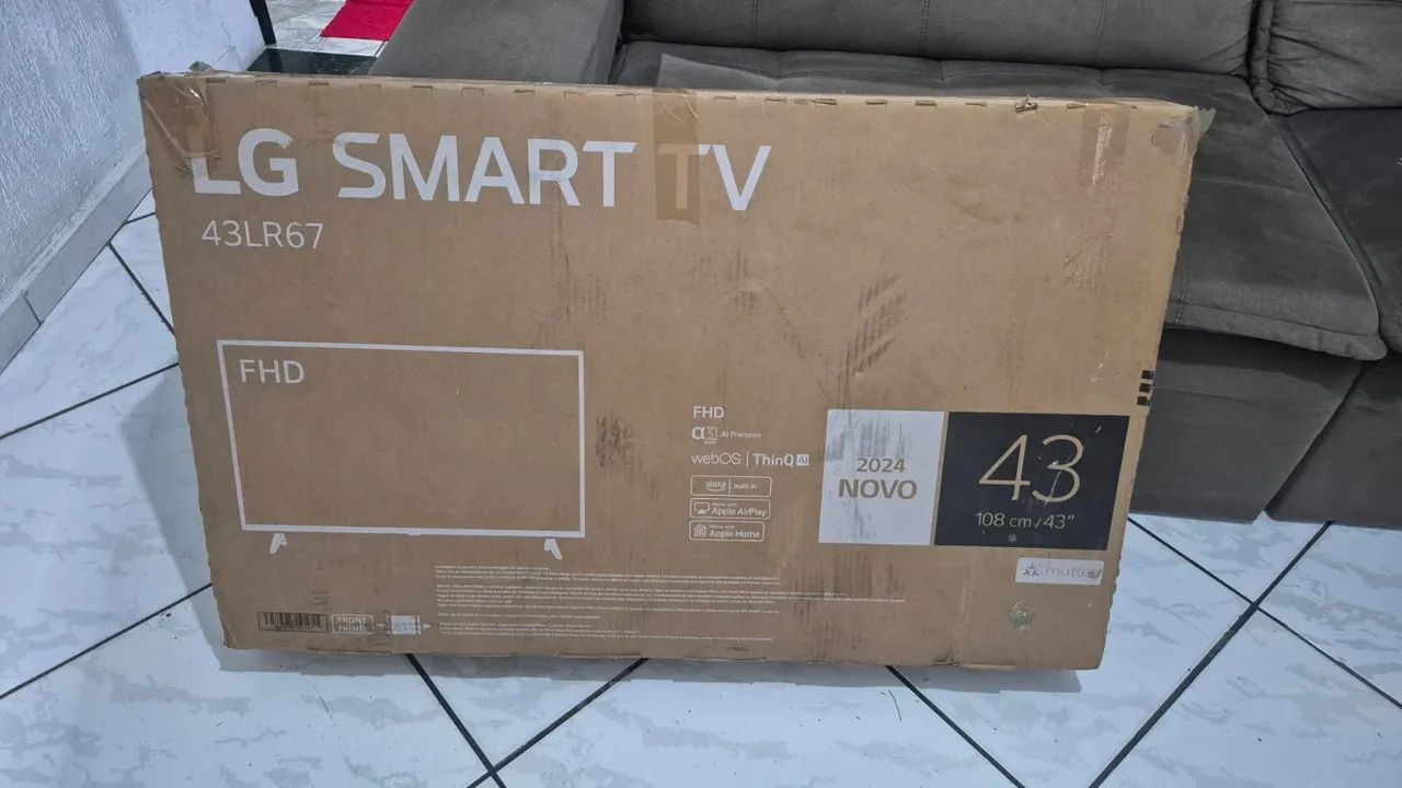 Tv LG 43 polegadas nova  - Foto 3