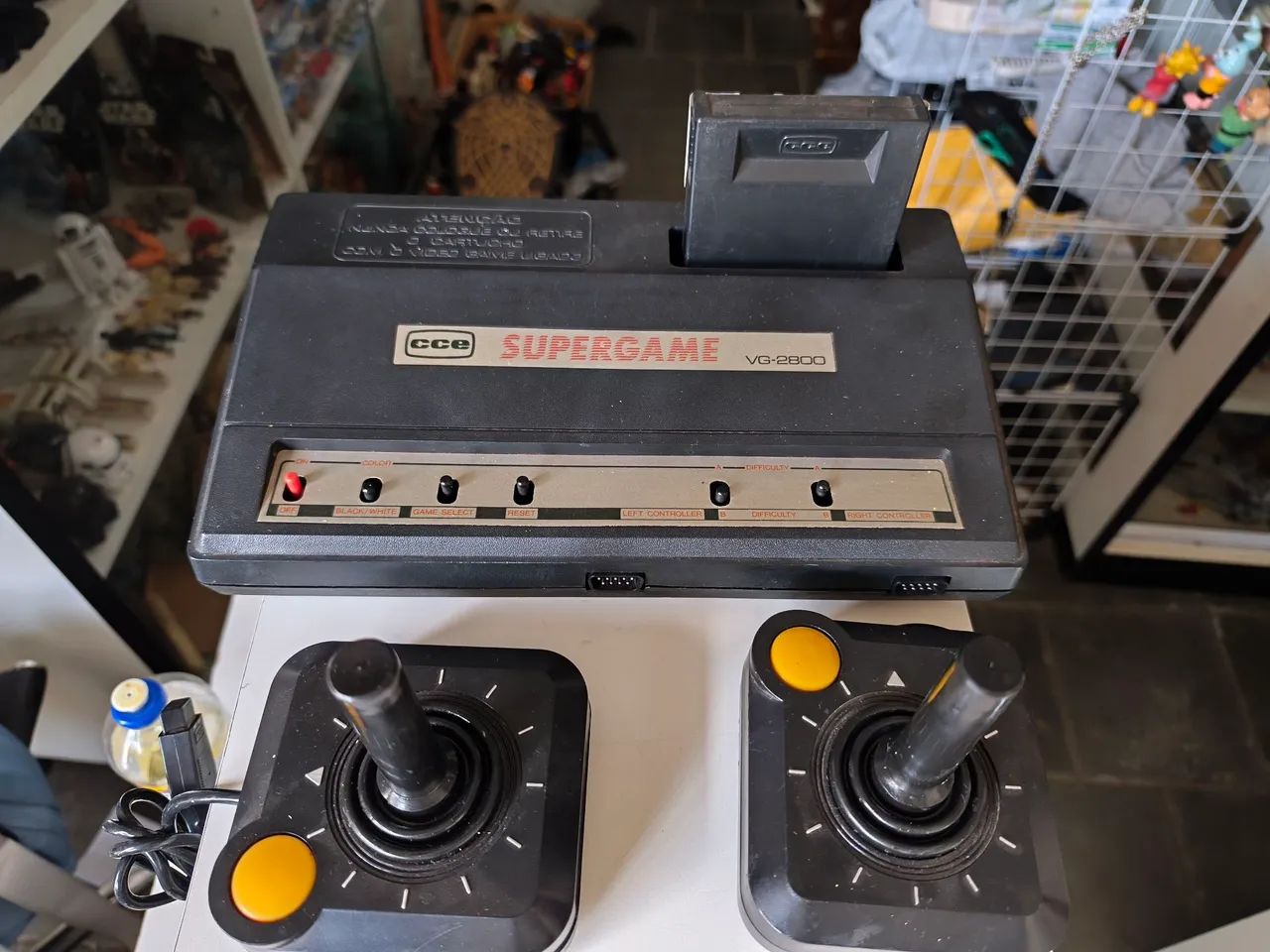 Vídeo game Atari CCE super game anos 80 - Foto 5