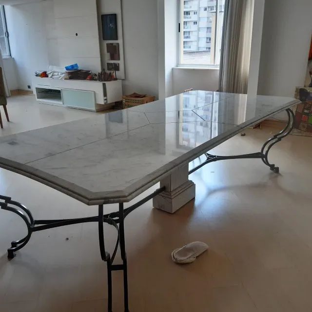 Mesa de mármore 12 lugares - Foto 5