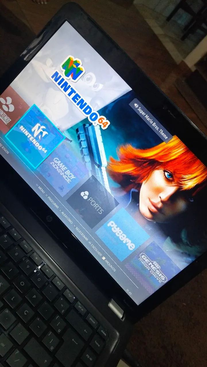 Notebook HP com o batocera pra ir embora hj  - Foto 4