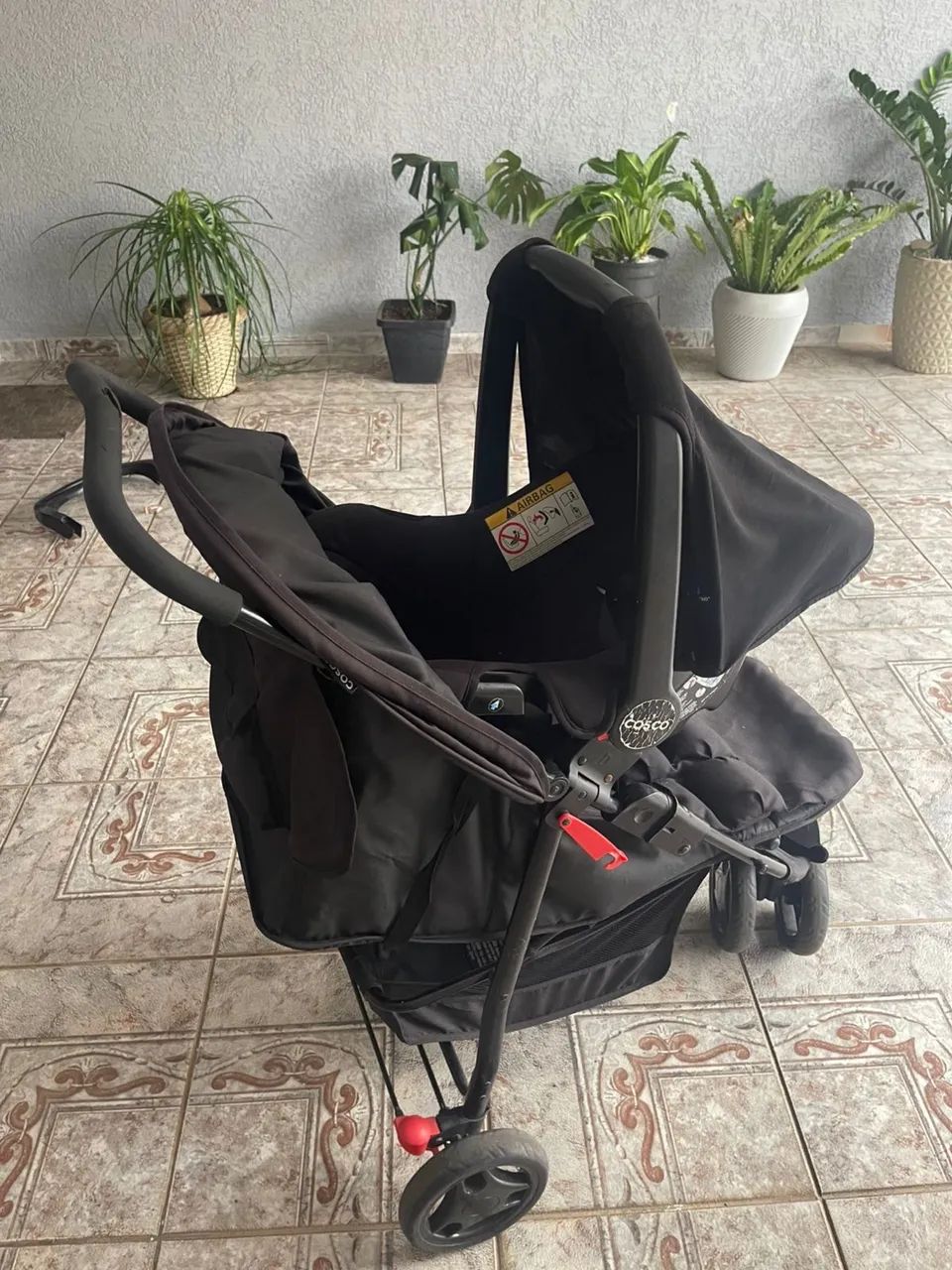Carrinho de bebê + bebê conforto - Foto 5