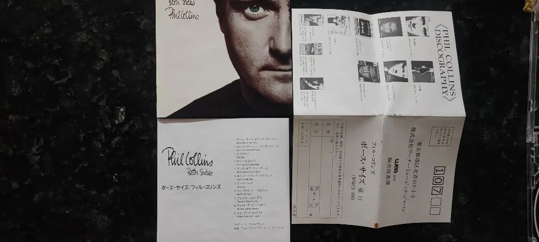 CD Phil Collins - Both Sides (Importado Japão) - Foto 4