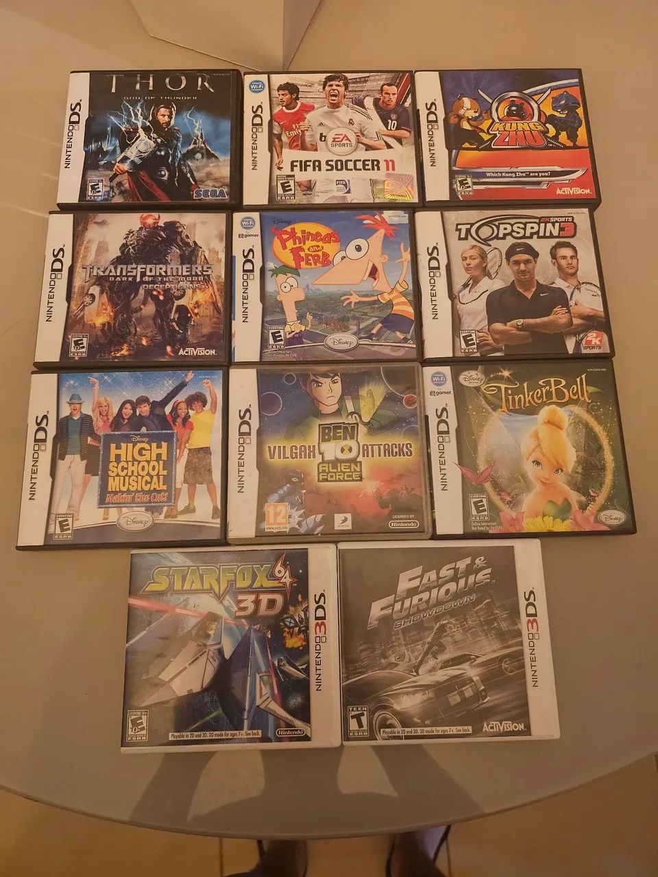 Jogos nintendo ds e 3ds originais - Jogos de Vídeo Game - Jardim